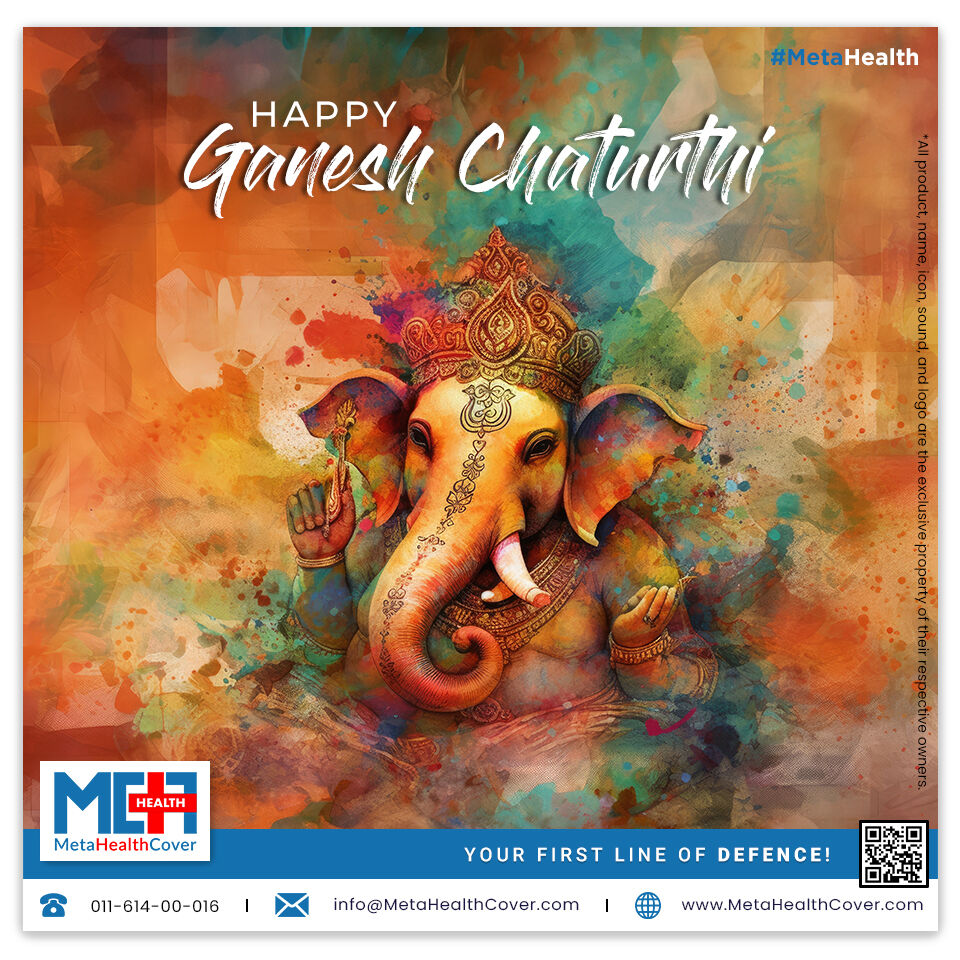 MetaHealthCover's tweet image. Celebrating the remover of obstacles on this Ganesh Chaturthi. May your heart be as light as a Modak, and your health as strong as Lord Ganesha's blessings.🙌💓

Visit: metahealthcover.com 

#happyganeshchaturthi