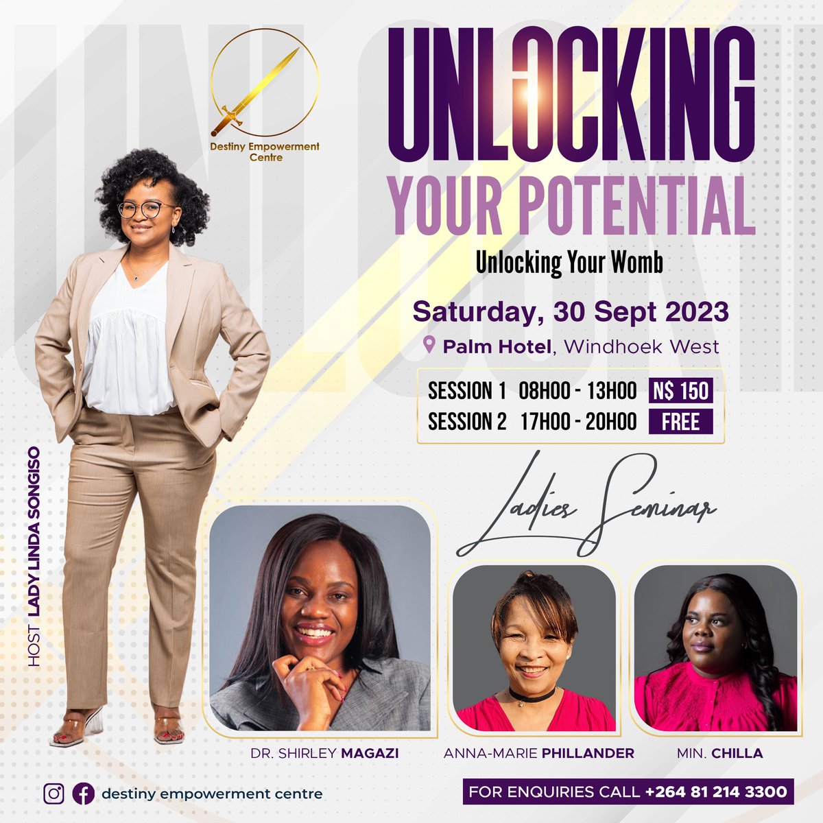 BishMikeSongiso's tweet photo. My wife LADY LINDA and the team have been ‘cooking’ the inaugural DEC Women’s Conference set for 30th Sept 2023!!! The phenomenal power-house, Dr SHIRLEY MAGAZI will be the main speaker alongside other anointed ministers. LADIES, YOU DON’T WANT TO MISS THIS‼️ https://t.co/BsGWr2dE7f