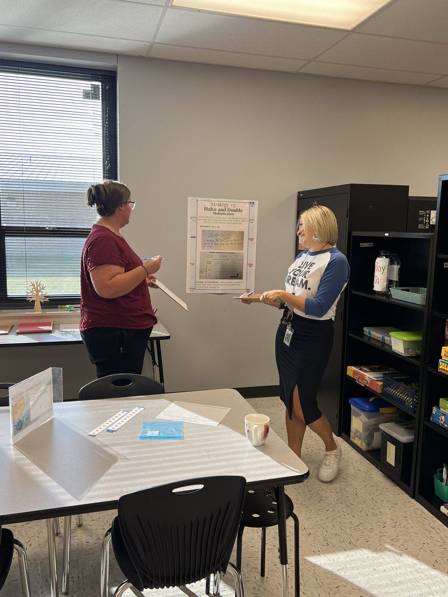 <a href="/mrsluekingmath/">Kaci Lueking</a> and <a href="/MrsB_MathCoach/">Mrs.Bergman: Math Instructional Coach</a>  brought more math fluency today during our late start. Teachers learned and practiced 7 strategies today and discussed how they apply in the classroom. I can already hear changes in team conversation around the learning! #SCESoars