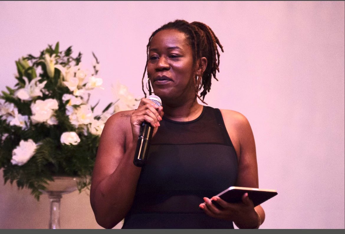tamikanewhouse's tweet photo. I had a good ole time presenting my self love workshop at #RAFLive. #TracesofMika https://t.co/BNQQbifLFe