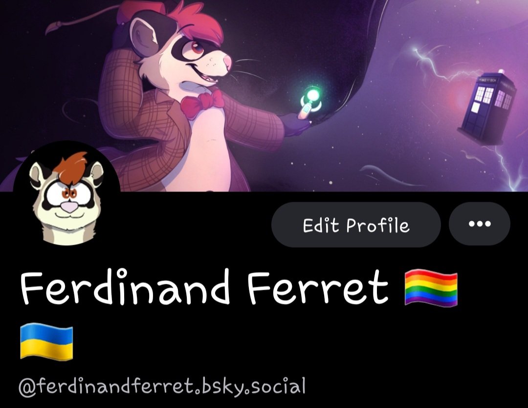 FerdinandFerret's tweet photo. So I think it's time to announce this: I have already made new homes on both Mastodon and Bluesky, and will be deleting this account in 2 weeks. 
I hope to see you all on at least one of those platforms and if not, thank you so much for following me here while it lasted! ❤️ https://t.co/MNtHg33obo