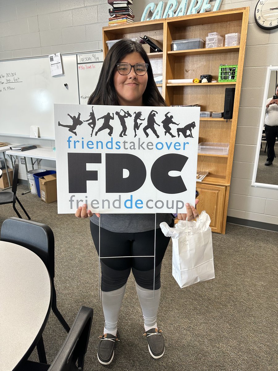 Congrats to new Tech Crew member Maleah Prue!!! #fdc2024
