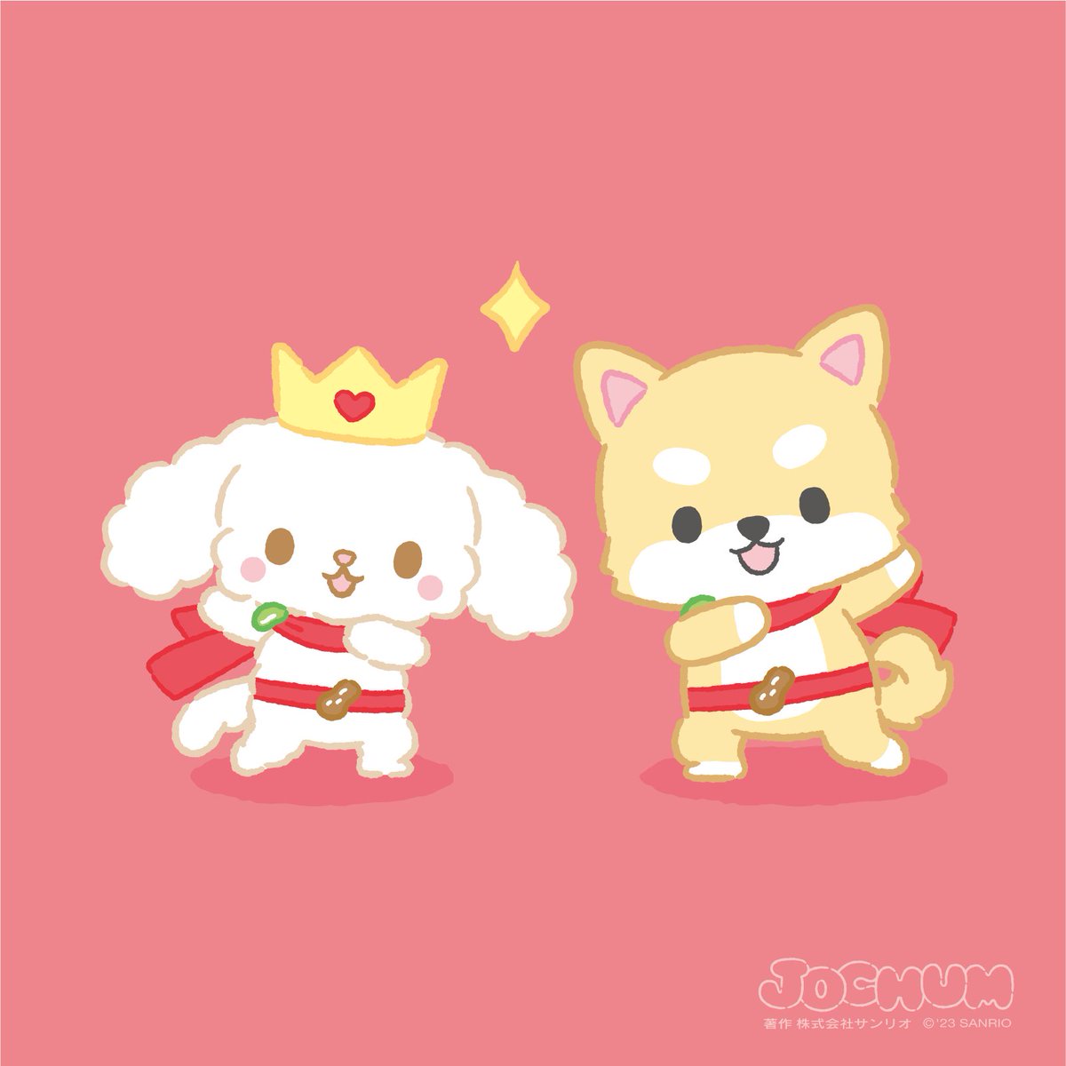 jo1xsanrio's tweet photo. 🐶「おいらたち！」
👑「みんなのヒーロー！」

 #ヒーローごっこ
 #JOCHUM #CHUMILY
 #RURU #まめちぃ https://t.co/9dXdhZOLlM