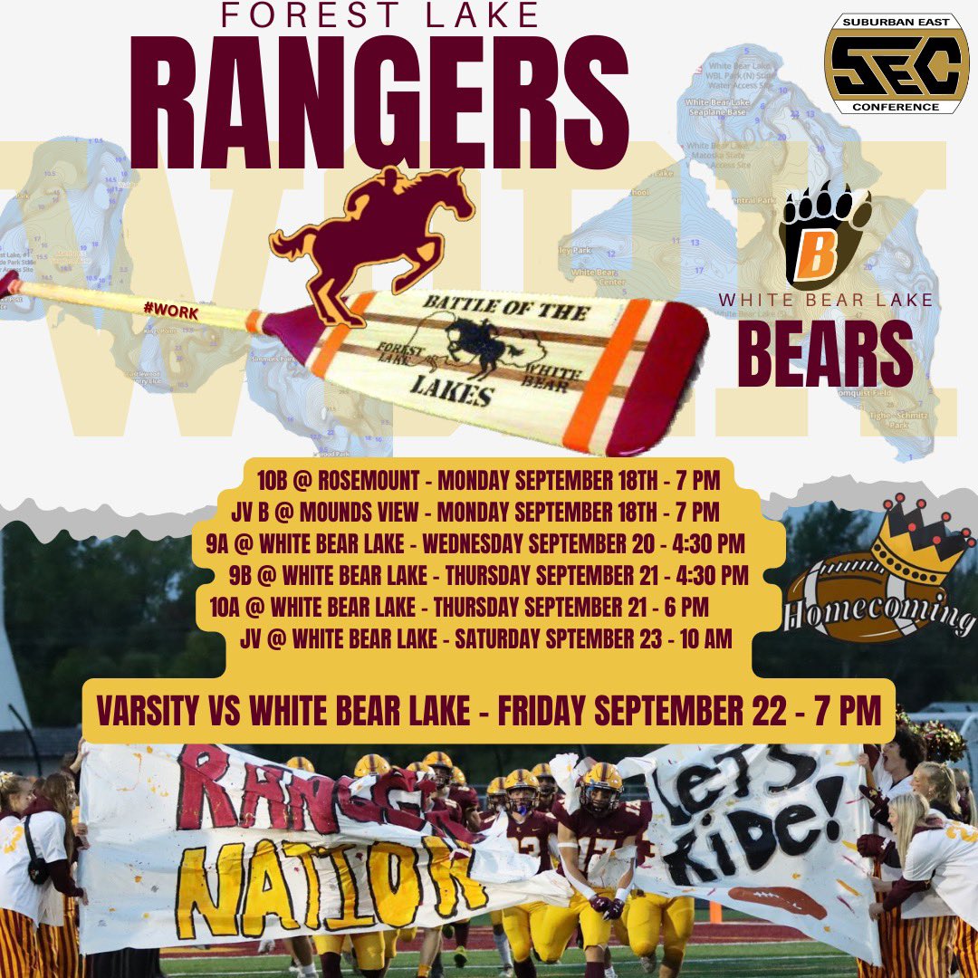 Forest Lake Rangers Football tweet media
