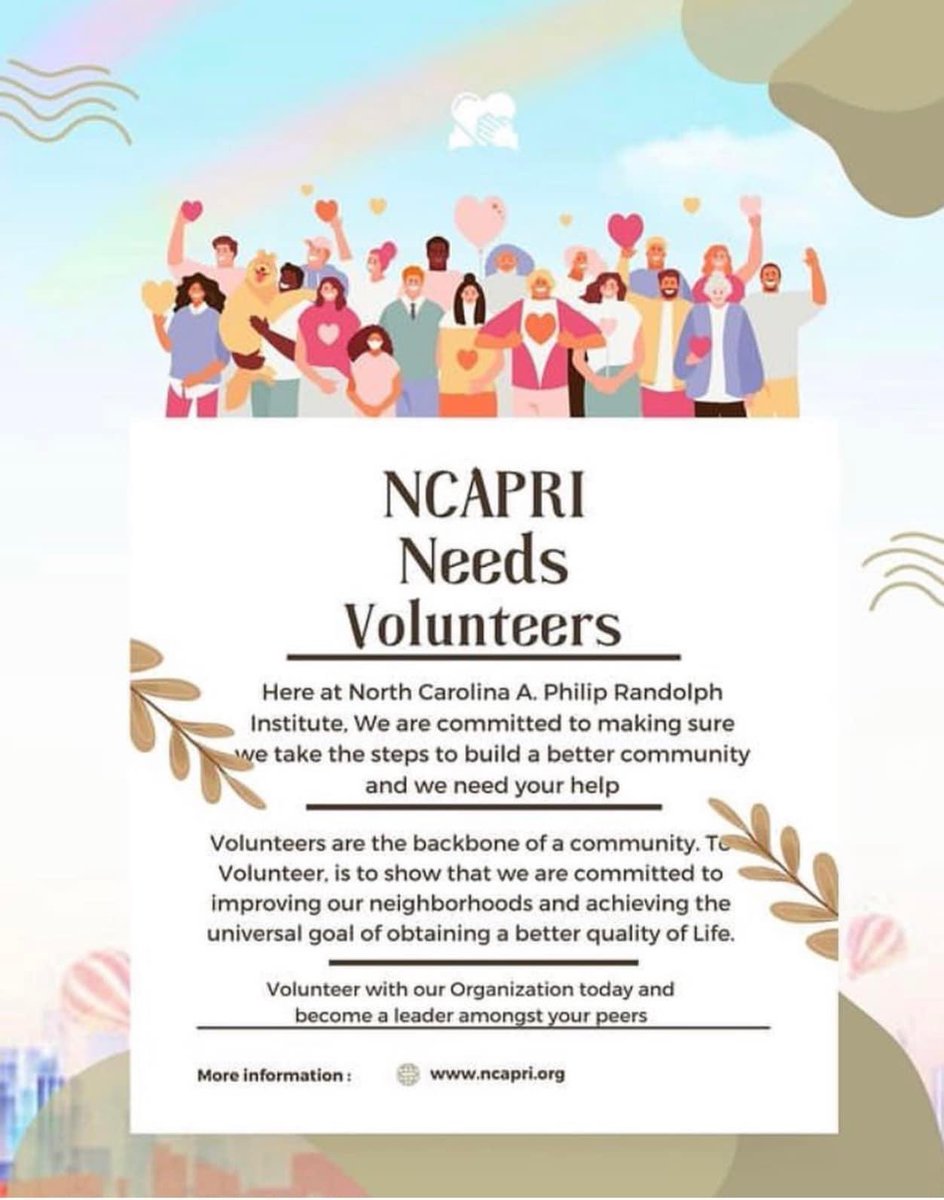 we are always looking for members. We are always looking for volunteers. We have chapters of APRI all over and looking to open new chapters. Contact me to get involved or to learn more about NCAPRI Jeffrey Mason newdaynewme90@gmail.com Come be a part of the Change!! #NCAPRI
