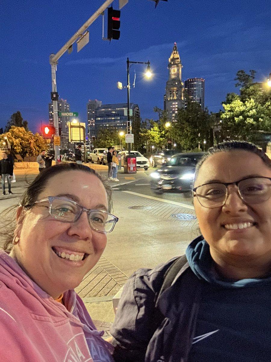 Highlight of my trip up east to MA. Hanging out with the homie @Courtstar413 

Thank you Angel City for my WOSO friend and now with the Boston NWSL news…. Looking forward to the banter. Haha 💀 #WestCoastBestCoast