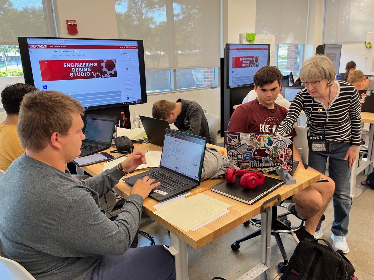 Imagine a place where all classes are taught by professors who know you by name. It’s a friendly, collaborative place where you’re also surrounded by people who love #STEM as much as you do. That place is #rosehulman. Learn more @ rose-hulman.edu/about-us/why-r….