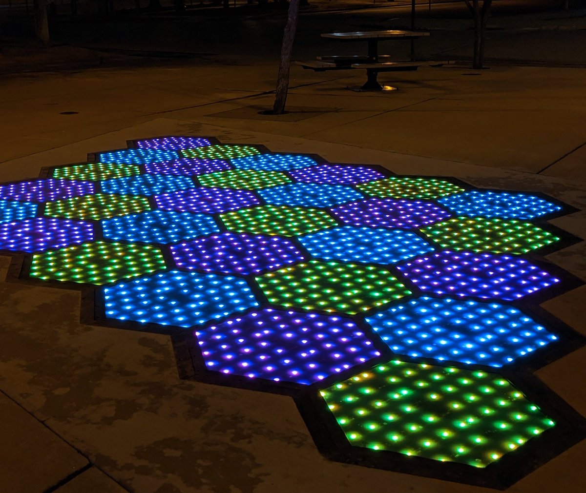 When we first invented #SolarRoadways, we were focused on the #environment, and underestimated the enthusiasm there would be to use #SolarRoadPanels also for #holidaydecorating and #entertaining .

For our free Newsletter: Newsletters@SolarRoadway.com