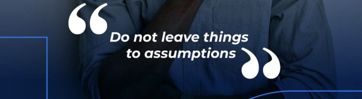 BMBPlan's tweet photo. One of the reasons businesses fail is because of flawed assumptions. 

If there are no assumptions, there can be no errors but if your assumptions are wrong the whole business plan falls apart. 

Learn to look at the whole picture and factor in everything. https://t.co/c762k7Vn8a