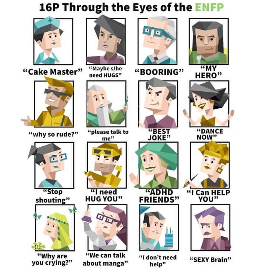 MBTI_MK's tweet photo. Through the eyes of ENFP.

Welcome to leave your comments in the comments section.🌈 

#MBTI #mbtimemes #mbtifanart #MBTI테스트 #MBTI診断 #16Personalities #INTJ #ENTP #ENTJ #ESFJ #ISTJ #ESTJ #ISFJ #ENFP #INFP #ENFJ #INFJ #ISFP #ESFP #ESTP #ISTP https://t.co/NttboCdkMQ