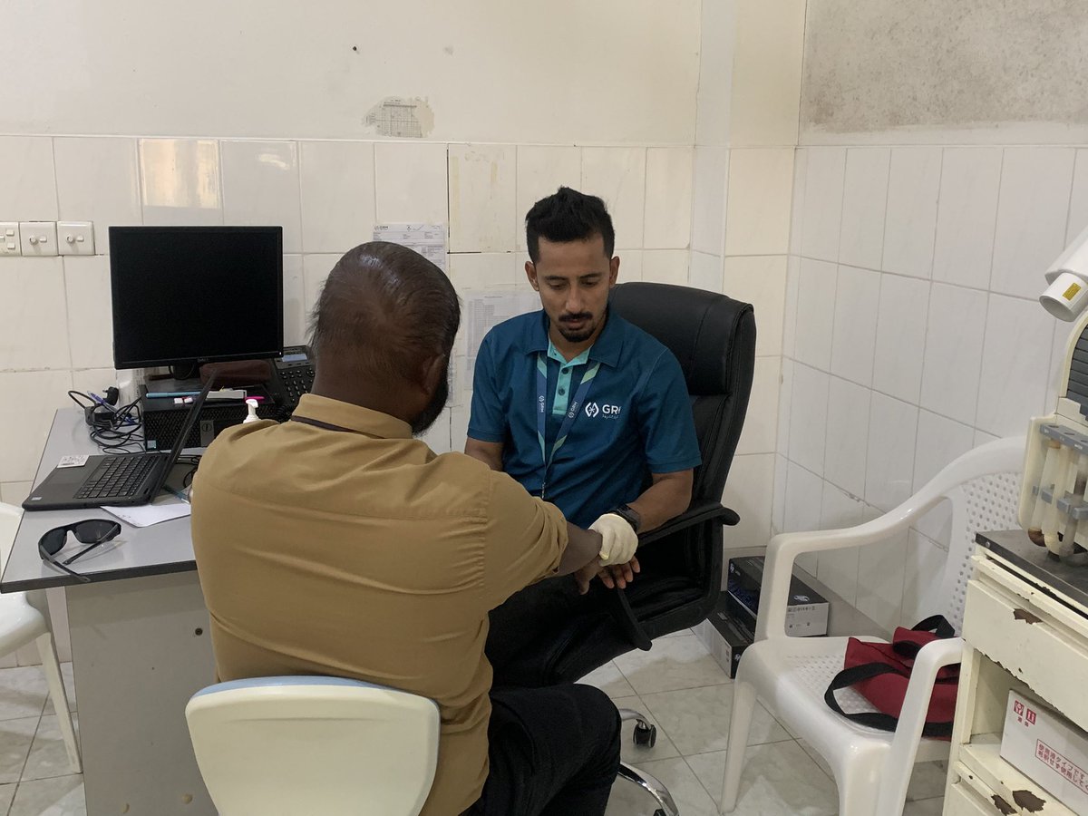GRH_MV's tweet photo. 13/09/2023
ދިވެހިރާއްޖެއަކީ ޒީރޯ ލެޕްރަސީ ޤައުމެއްގެ ގޮތުގައި ކަނޑައެޅުމަށް ކުރެވޭ މަސައްކަތުގެ ތެރެއިން، ކުރިއަށް ގެންދެވުނު ލެޕްރަސީ ސުކްރީނިންގ ޕްރޮގްރާމް ތެރެއިން. ގަމުން ޖުމްލަ 120 ފަރާތެއް ސުކުރީން ކުރެވިިފައިވޭ. https://t.co/2bBrXMY8e5