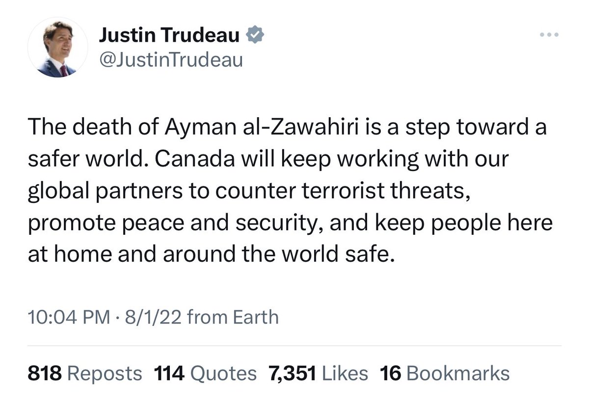 duryodan_'s tweet photo. @melaniejoly Your PM’s statement regarding another killing. https://t.co/M4UxXBvU79