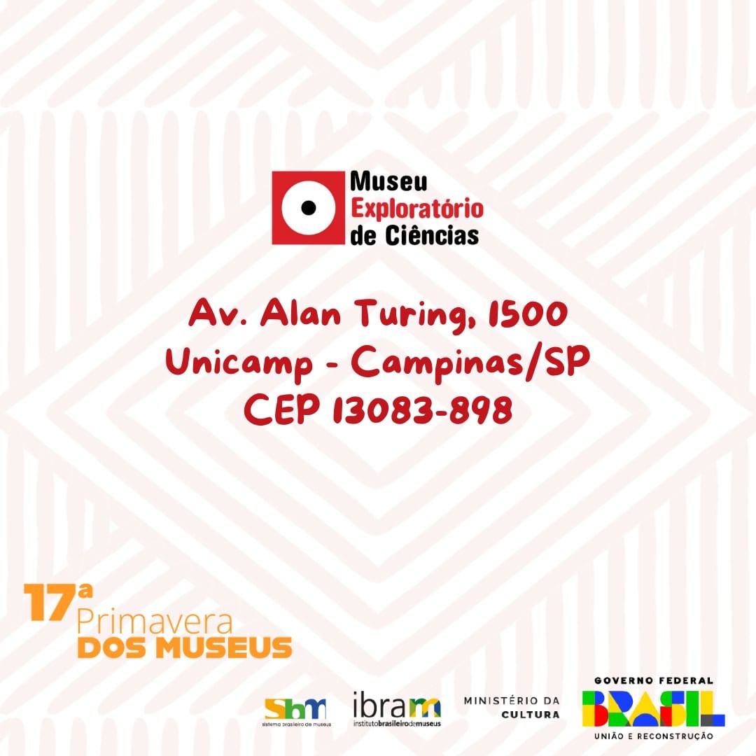 [NOVIDADE]
Oficina Uma solução para o URUCUM
Dia: 21/09, quinta-feira, das 16h30 às 18h
Indicação: 10 a 12 anos
Apresentação: Letícia Kurihara e Keyth Rodrigues

INSCRIÇÃO: docs.google.com/forms/d/e/1FAI…