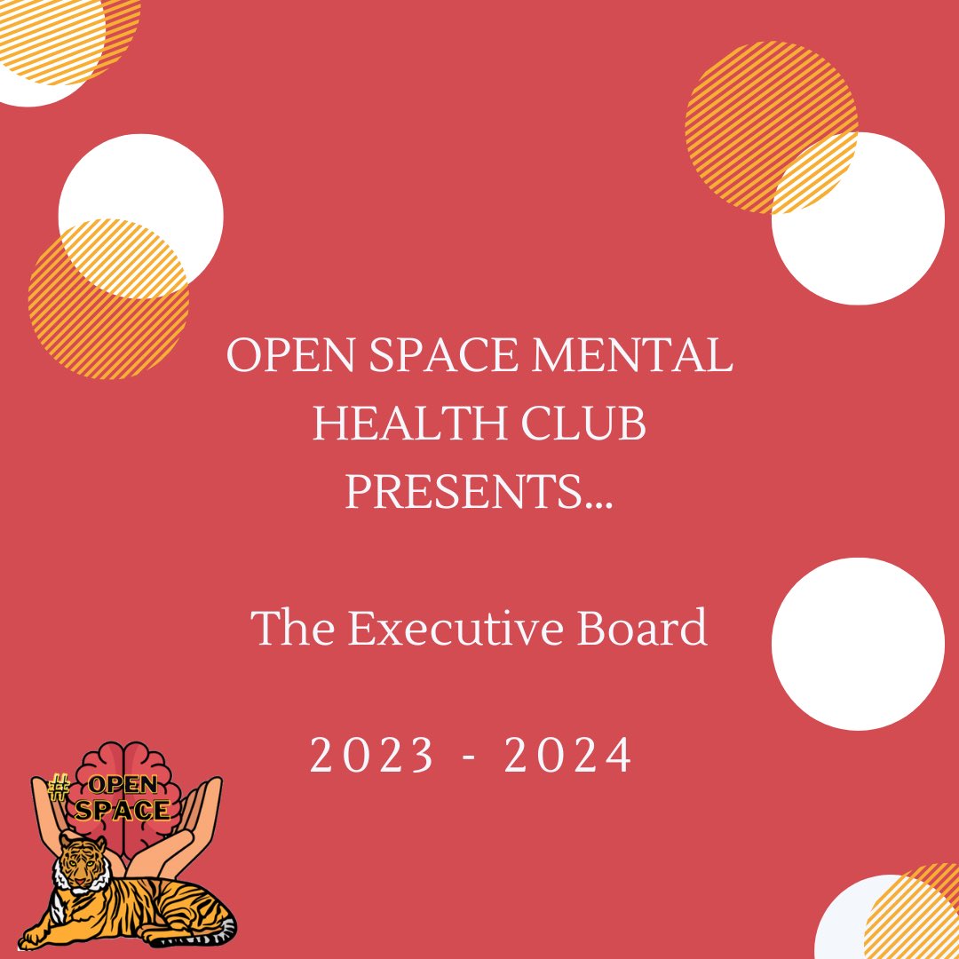 Hey Open Space Family!!! Stay tuned for the introduction of our 2023-2024 Executive Board 🧡
