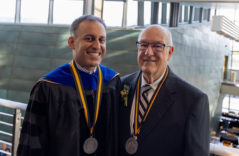 JabbariLab's tweet photo. Our biggest THANK YOU to Dr. Roger Ceilley, former president of the #AAD and #ASDS and longtime supporter of our derm dept and @uiowa, for generously endowing a professorship in #dermatology! What a fun celebration from @UIAdvancement, @uihealthcare, and @uiowa! #skin #research https://t.co/R0gpghkkfy