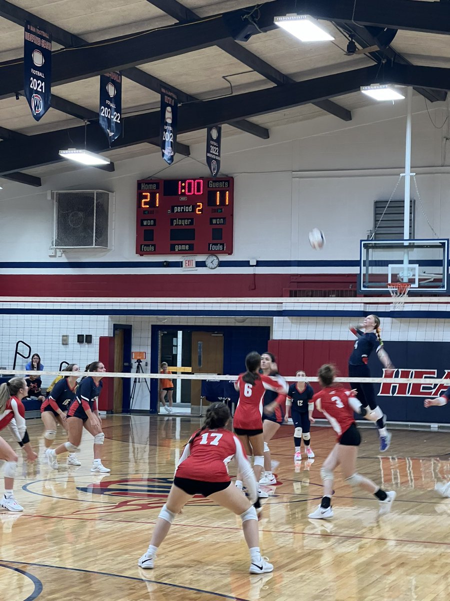 WCDistrict235's tweet photo. Heat JV & Varsity both won vs Stark Co tonite. Varsity scores were 25-8, 25-11.
@harleehainds lead attack with 5 kills.
@bowman_shelby4 had 3 blocks. Reagan Long had 7 digs.
Varsity record 9-8, LTC record 3-1. Next match will be Wed, Sept 20 at United HS. #wcheatpride https://t.co/Db2AfJUB9v
