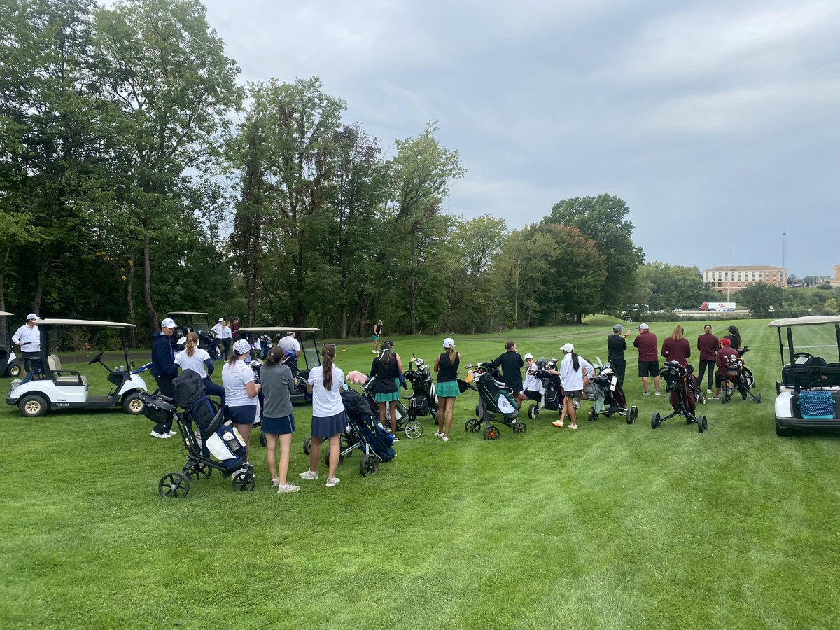 SpringfieldGir1's tweet photo. The inaugural Summit County Cup was a huge success. THANK YOU to @ChenowethGC for hosting 70 girls representing 15 different schools. Congrats to Hoban and Stow for winning the respective small and large school divisions! Medalist: Sofia Miklic-Hoban and G. Berlingieri-Stow https://t.co/AToecHsJZF