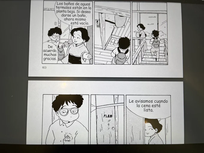 Hola!  ¡Todos en la zona!(こんにちは!スペイン語圏の皆さま!)

「南くんの恋人」スペイン語版チェック中です。見てこの旅館の客室係の人のスペイン語のうまいこと。 