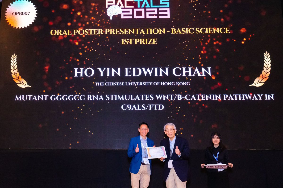 pactals's tweet image. #PACTALS2023 Congratulations to our oral poster winners 👏🏻👏🏻👏🏻

@BrainNerveConcord @ChineseUniversityHK @PekingUni3rdHosp
