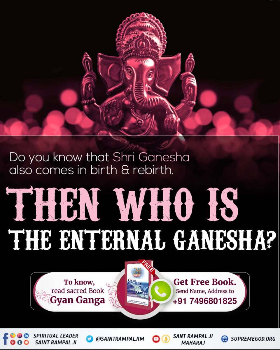 #StoryOfAadiGanesha Can Shri Ganesha forgive sins? To know, visit our YouTube Channel 'Sant Rampal Ji Maharaj'