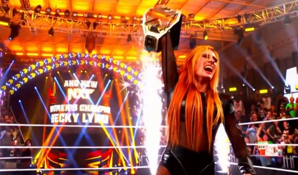 DeadlyAngelo97's tweet photo. Saturday - #WWEKennewick
Sunday - #WWEBoise
Monday - #WWERaw
Tuesday - #WWENXT goes BIG TIME! #NBexT
No rest for the GOAT. Wrestling industry needs more people like Becky, nobody loves this business more than her.
Pure passion! @BeckyLynchWWE ๐๐ https://t.co/JX0DHE4PsK