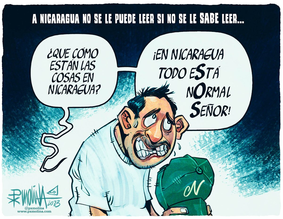 pxmolina's tweet photo. No se puede leer a #Nicaragua si no se sabe leer a #Nicaragua... https://t.co/2LfSoYFU49