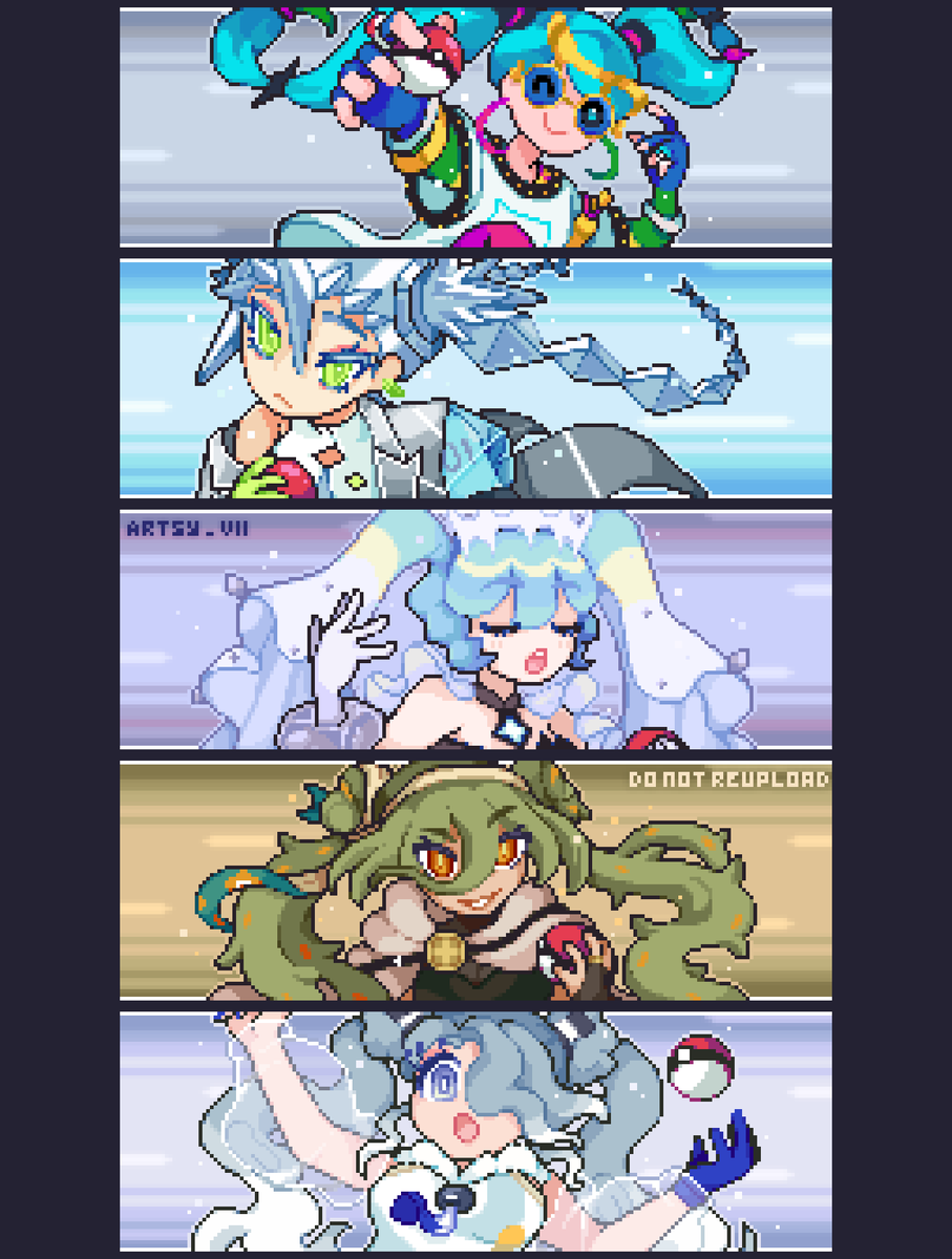 POKEMON: PROJECT VOLTAGE ⚡️ PT. 2 
vs. HATSUNE MIKU 🎤  (#06 - 10) 
#pixelart 