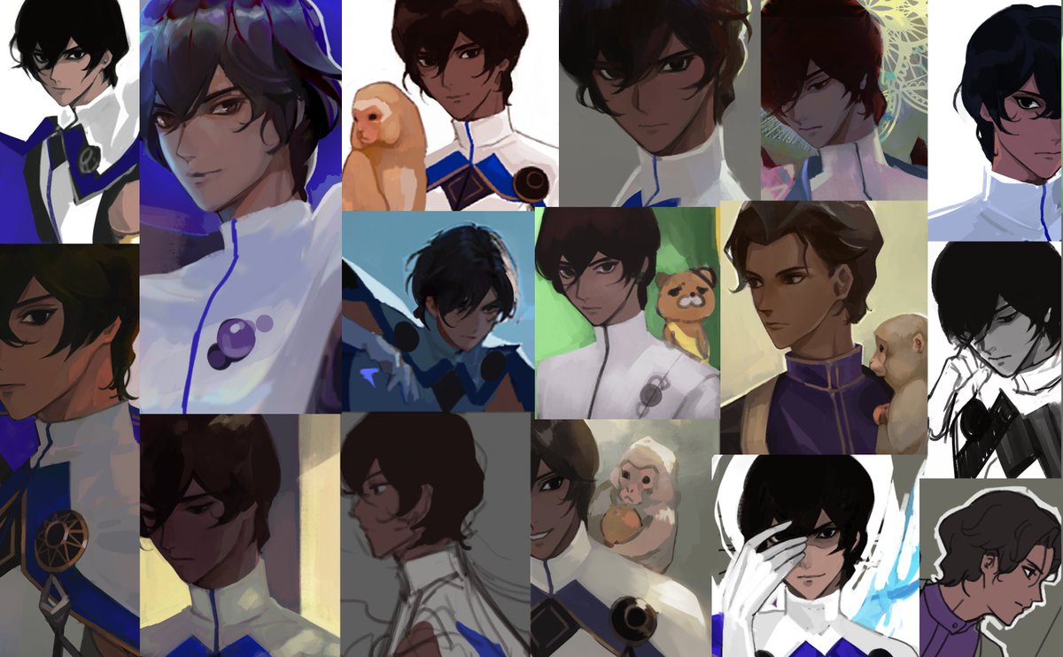 2020-2022 old drawings I dug up of an Indian man. 
Also how many Arjunas is it going to take for me to actually finish a piece...