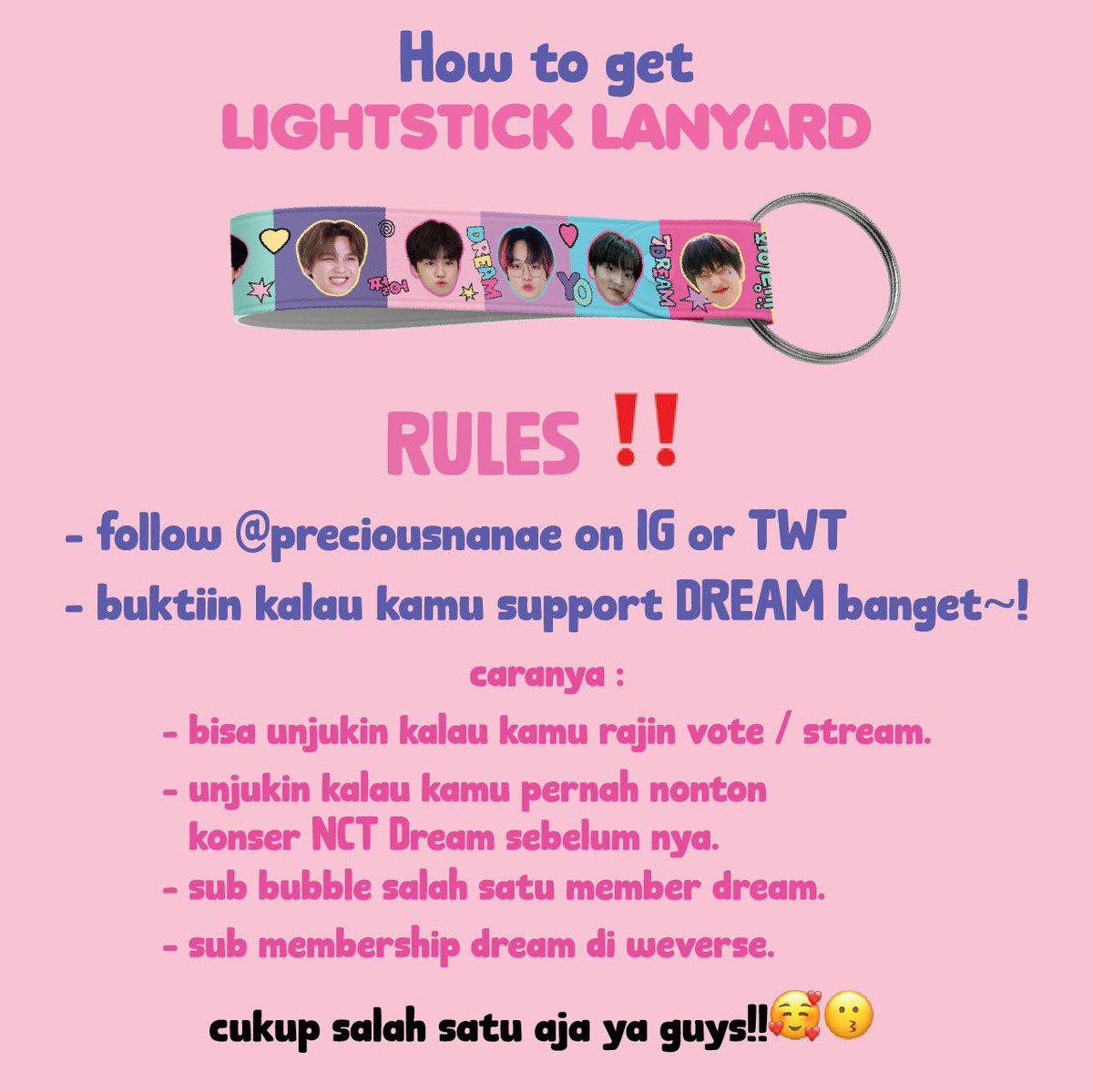 preciousnanae's tweet photo. helprt ( ๑ ˃̵ᴗ˂̵)و ♡

Freebies SMTown by 티야!! 😗
— only for Dreamzen

follow @preciousnanae (ig/twt)

📍GBK, 23 September 2023
details akan aku update di hari H ૮₍ ˶ᵔ ᵕ ᵔ˶ ₎ა

See you! 😗😗 https://t.co/JU5KGblsJ1