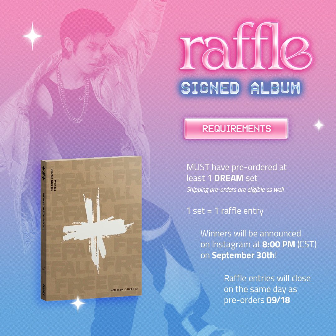 boraments's tweet photo. LAST CHANCE 
to pre-order 

✨ Photocard Holder is EXCLUSIVE to pre-orders and will not be sold at the event or online afterward!

✨ Shipping Orders are eligible for the signed #TXT album raffle as well.

ORDER Your #Yeonjun Event Set NOW
https://t.co/dq4qzkWC9W https://t.co/f3o6bAMllZ
