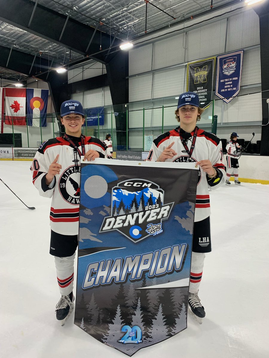 LHAHAWKS's tweet photo. Congratulations to LHA’s 15U CSDHL team on winning the CCM Denver Showcase in the 16U division. The team rallied for a dominating overall performance all weekend going 6-0 and outscoring their opponents 31-5. Team captain Quinn Holmes was named the tournament MVP! https://t.co/khRPjVOr13