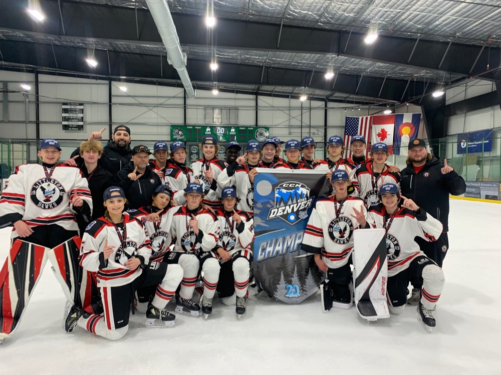 LHAHAWKS's tweet photo. Congratulations to LHA’s 15U CSDHL team on winning the CCM Denver Showcase in the 16U division. The team rallied for a dominating overall performance all weekend going 6-0 and outscoring their opponents 31-5. Team captain Quinn Holmes was named the tournament MVP! https://t.co/khRPjVOr13