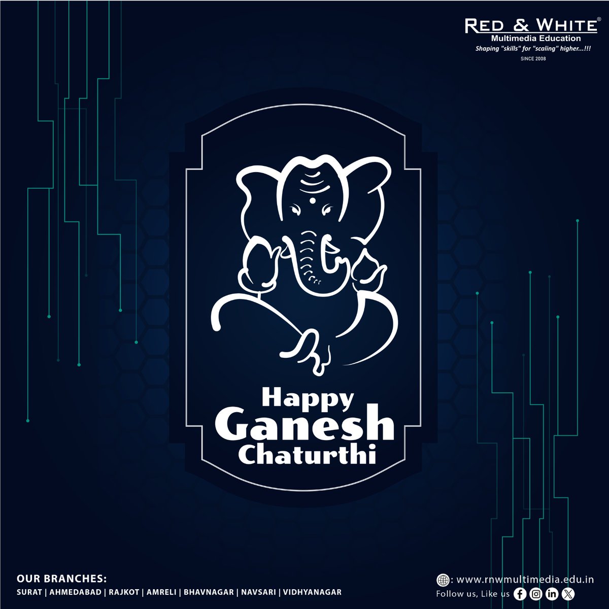 Red & White Multimedia Education tweet media