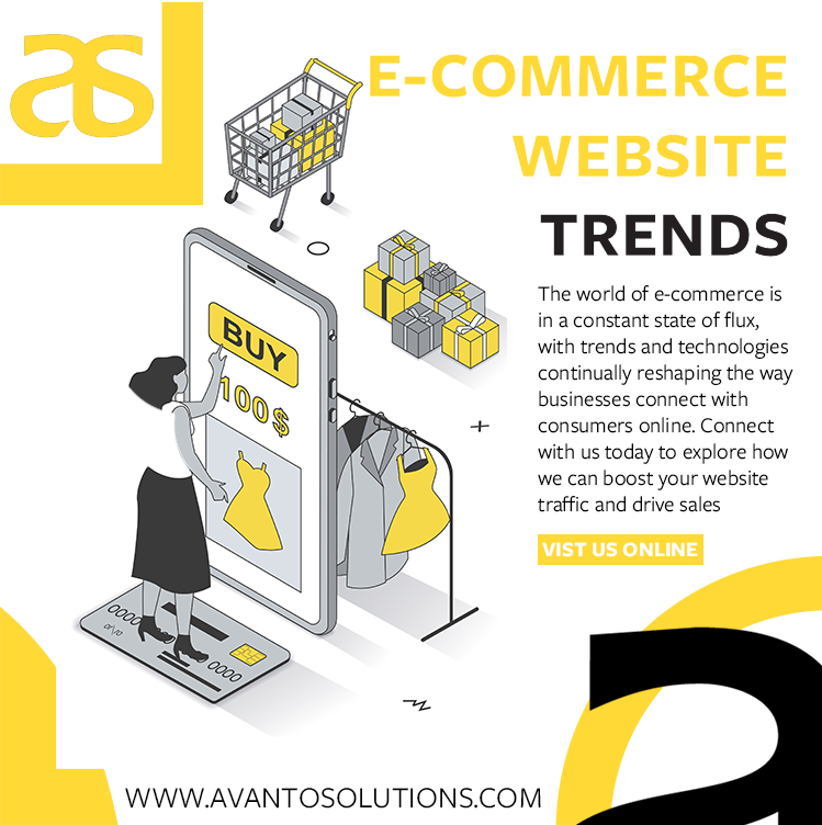 AvantoSolutions's tweet photo. 🛒 Dive into Ecommerce's Dynamic Trends! From AI magic to sustainable shopping, we're unraveling the future of online retail. Get inspired and stay ahead! 🚀 https://t.co/Qnfrz65YOZ