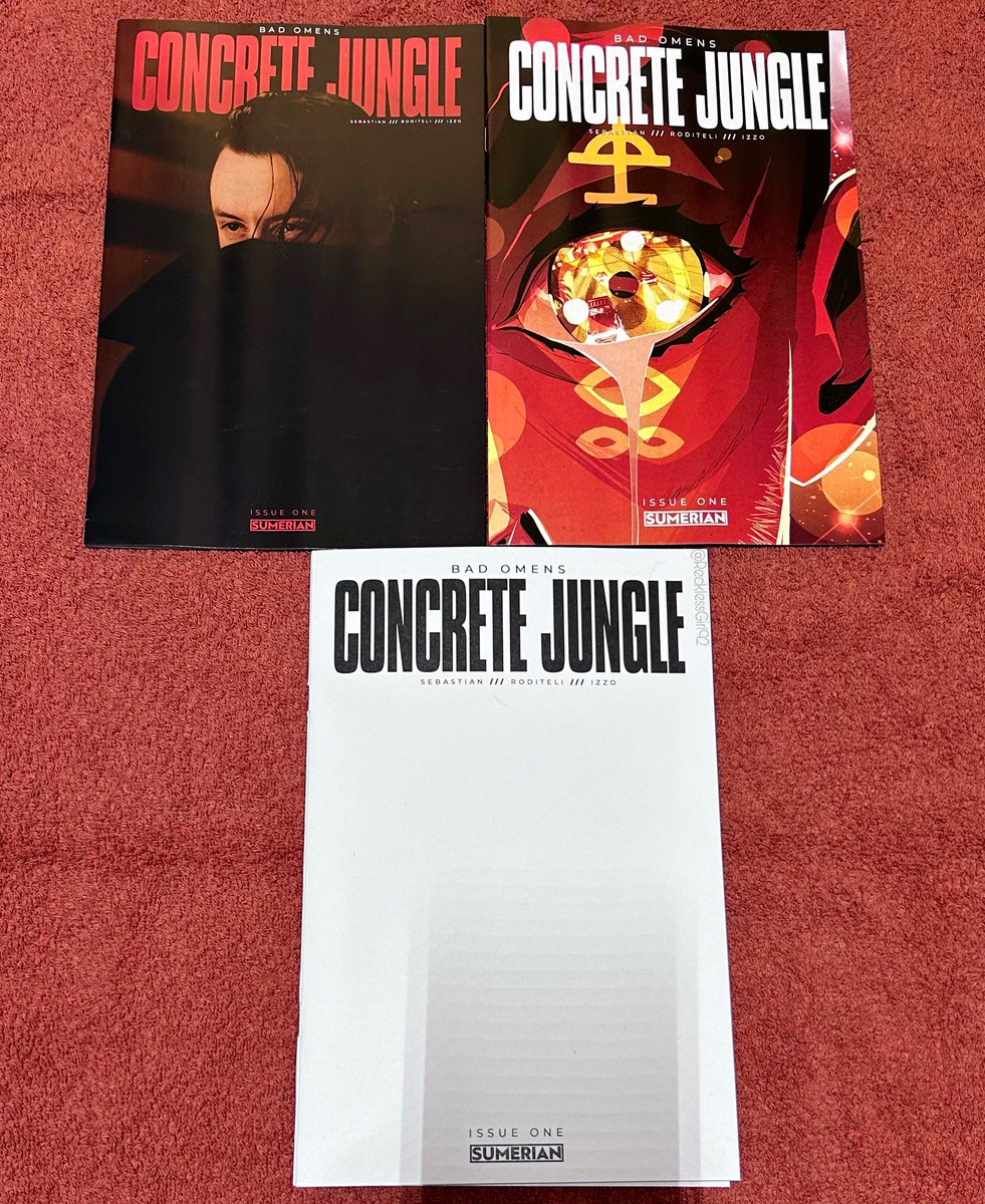 Issue one of <a href="/badomenscult/">BAD OMENS</a> comic is finally here! 🥹 🫶🏻

#BadOmens #BadOmensCult #BadOmensComic #BadOmensConcreteJungle #ConcreteJungle #Warsaw #Poland #WarsawPoland #TheDeathOfPeaceOfMind