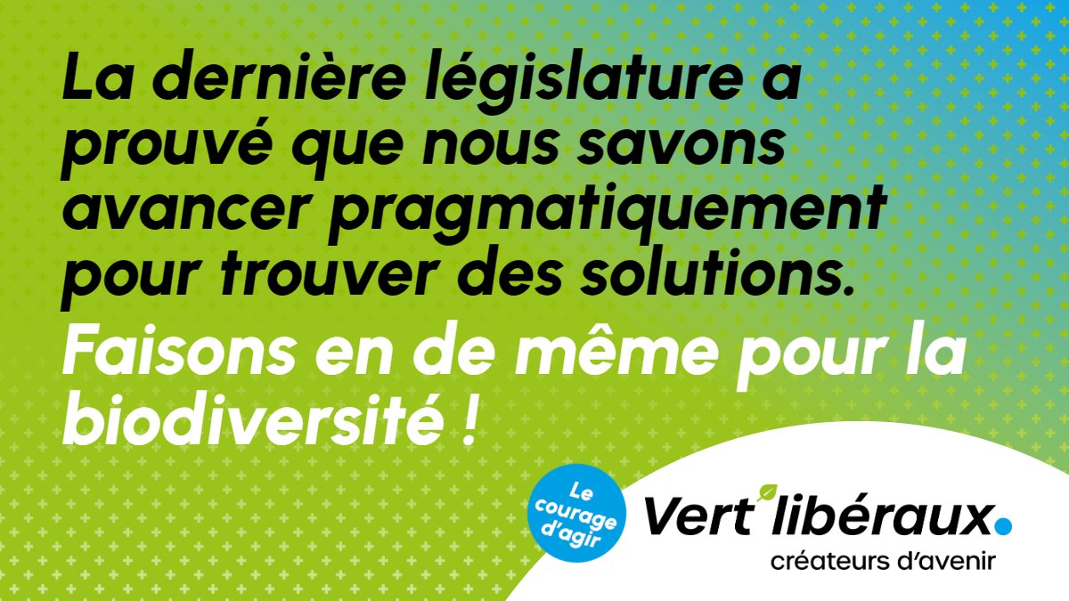 La crise de la #biodiversité menace notre existence. Jusqu'à présent, le parlement et le Conseil fédéral n'ont pas su s'accorder sur des mesures protectrices. Nous nous réjouissons donc que le #Conseilnational reconnaisse le besoin d'un contre-projet à l'#InitiativeBiodiversité.