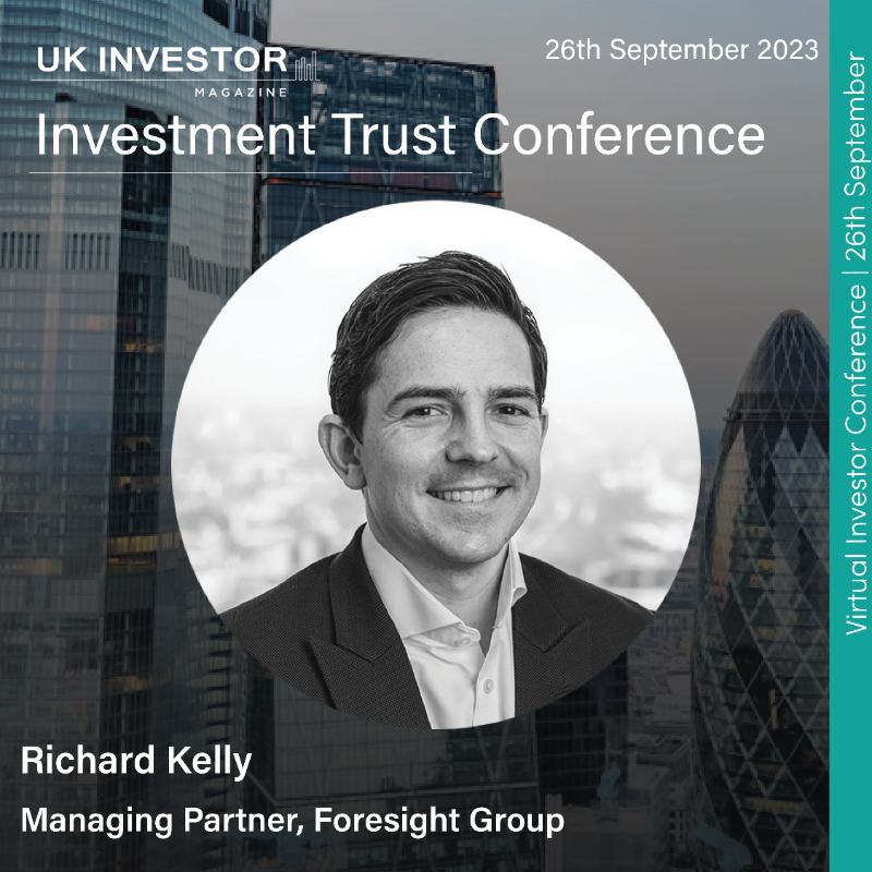 UKInvestorMAG's tweet photo. We look forward to welcoming Richard Kelly, managing of Foresight Sustainable Forestry, to the UK Investor Magazine Virtual Investment Trust Conference on 26th September.

Secure your virtual seat today.