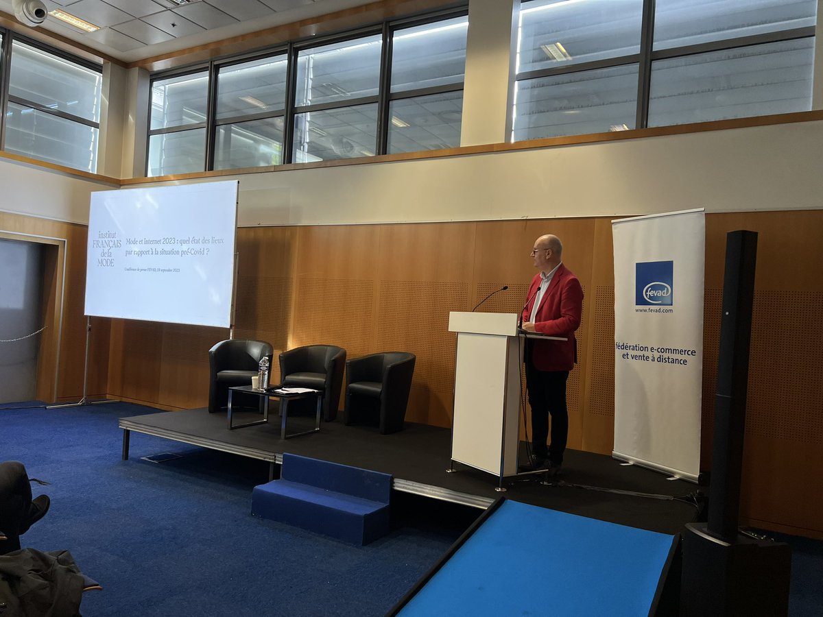 👚 Mode et internet : dynamique des achats, dynamique des circuits par <a href="/GildasMinvielle/">Gildas Minvielle</a> de @IfmParis à @PRWOfficial
#chiffresclesfevad #fevad #ecommerce #ParisRetailWeek