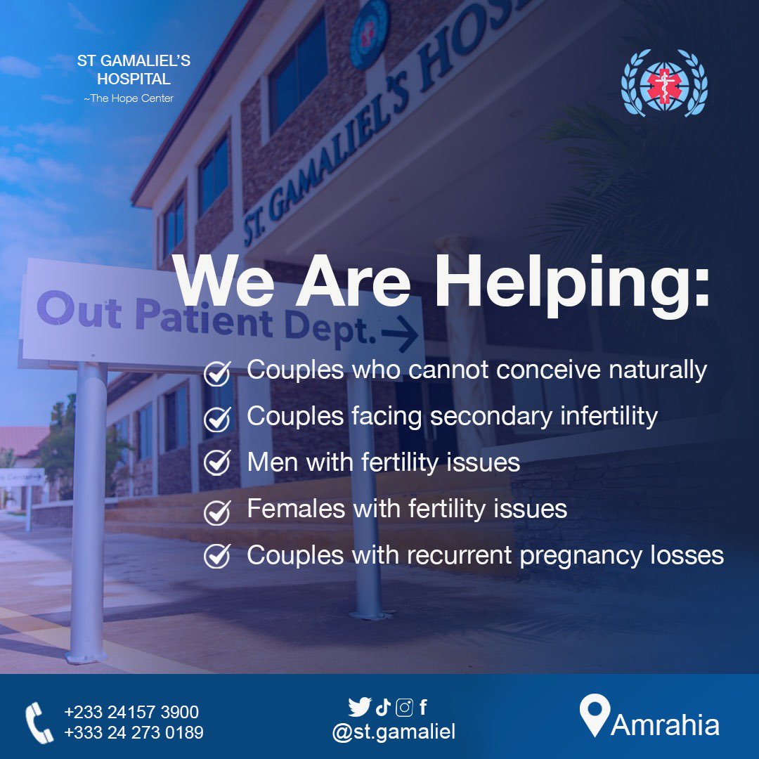 st_gamaliels's tweet photo. Nurturing Hope and Building Families 🌟Our compassionate team is here to support couples facing fertility challenges, male or female fertility issues, or recurrent pregnancy losses.Every journey is unique,but together, we find strength in unity.  #FertilitySupport #HopeCenter https://t.co/AVGt9Nqyto