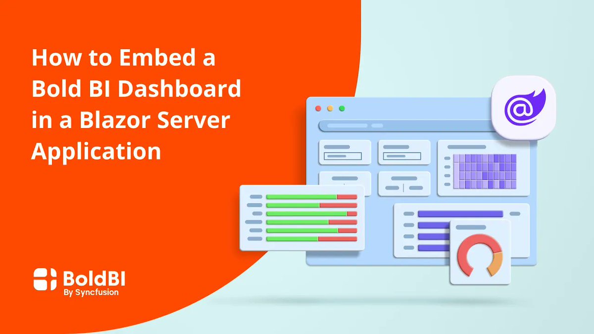 BoldBIOfficial's tweet image. 📚 Explore our detailed help documentation for a comprehensive guide on embedding Bold BI Dashboards in Blazor Server Applications: help.boldbi.com/embedding-opti…
#Documentation #DeveloperResources #Analytics #BusinessIntelligence #Blazor #Blazorcomponents