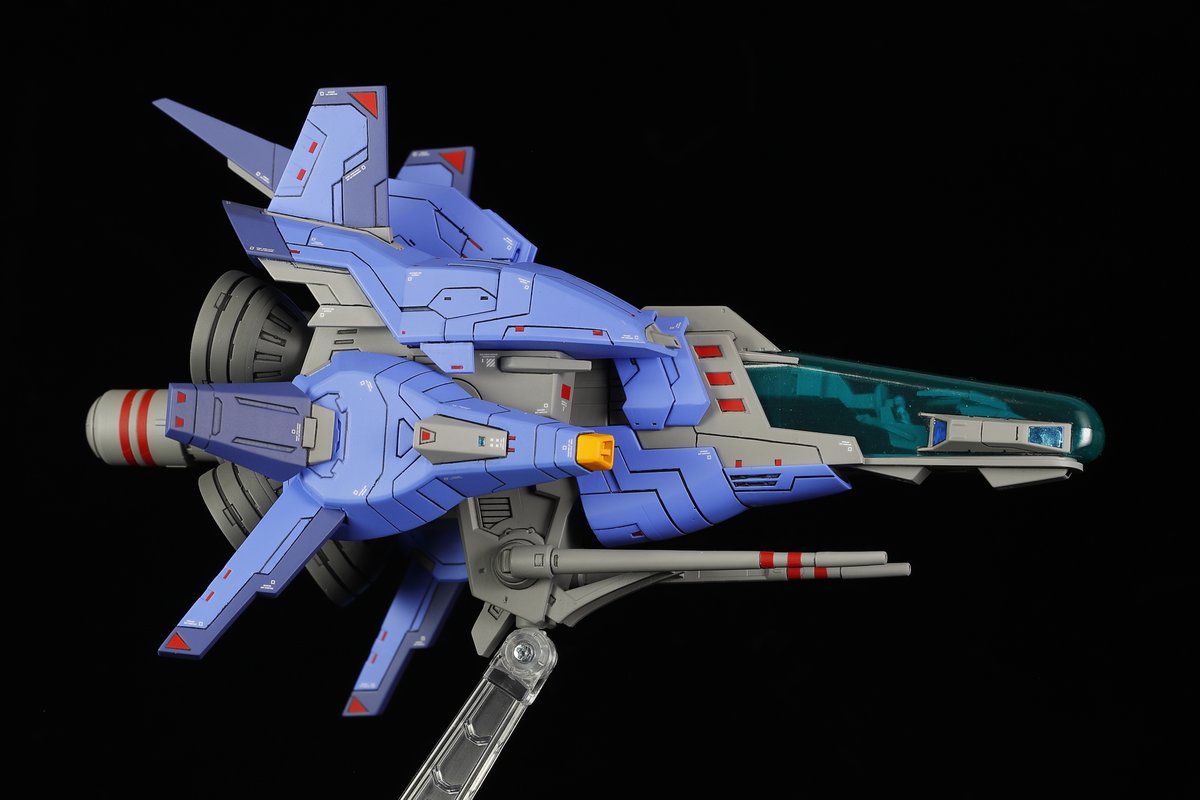 abusan333's tweet image. R-TYPE FINAL2より、軌道戦闘機最終型 OF-5 KAGUYA&quot;カグヤ&quot;完成しました～！
1/100スケールの大迫力キットです！今回は久しぶりに自分好みのカラーリングで仕上げたので楽しく製作できました。PLUM製R-9Aと同サイズなので並べるのにちょうどいいです。
(原型 ヤーガー様@verM_p765)
#RTypeFinal2