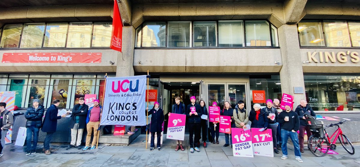 KCL UCU is balloting! tweet media