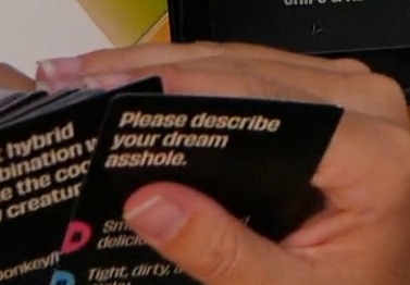 This game was so beautiful and then I accidentally flashed one of the cards on my family-friendly stream and realized I made a mistake. Thanks, <a href="/CAH/">Cards Against Humanity</a> 💀💀💀