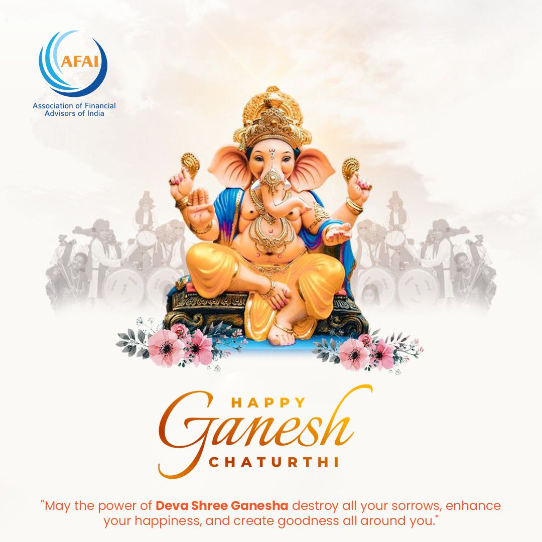 As we welcome Lord Ganesha into our homes, may our hearts be filled with gratitude and our lives be adorned with happiness. Team AFAI wishing you a very Happy Ganesh Chaturthi to all! 🪔🌺 #Gratitude #JoyfulMoments #FestivalVibes #AFAI