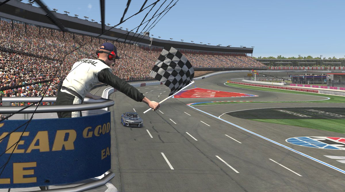 HighSlideRacing's tweet photo. Braedyn Carroll dominates the @mintmortgage Fall Season Opener. Carroll was able to lap all the way up to 3rd place, winning by over 50 seconds and leading all 61 laps. We are off to @MonsterMile this week LIVE on the @theNRNtv's YouTube at 9pm est #nascar #esports #simracing https://t.co/18c2jyfyah