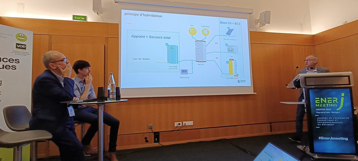 EnerJmeeting's tweet photo. 🏘 💵 Comment optimiser les investissements tout en assurant un mix énergétique compatible #RE2025 à l’échelle d’un bâtiment d’habitation collectif neuf grâce à l’hybridation des systèmes ? @GRDF @Cegibat @Groupe_Atlantic #Mayers
La PAC hybride : le compromis technico-economique https://t.co/YCxugZrsHG