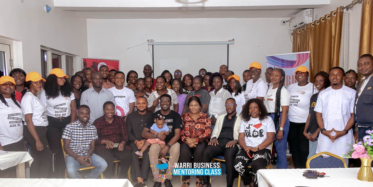 segunmanuel's tweet image. On Sunday I hosted the 3rd edition of the @warribusinessmentoringclass and it was an awesome time….

#warribusiness #enterprisedevelopment 
#businessdevelopmentsupport