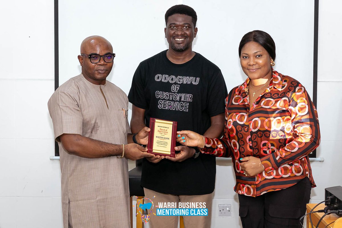 segunmanuel's tweet image. On Sunday I hosted the 3rd edition of the @warribusinessmentoringclass and it was an awesome time….

#warribusiness #enterprisedevelopment 
#businessdevelopmentsupport
