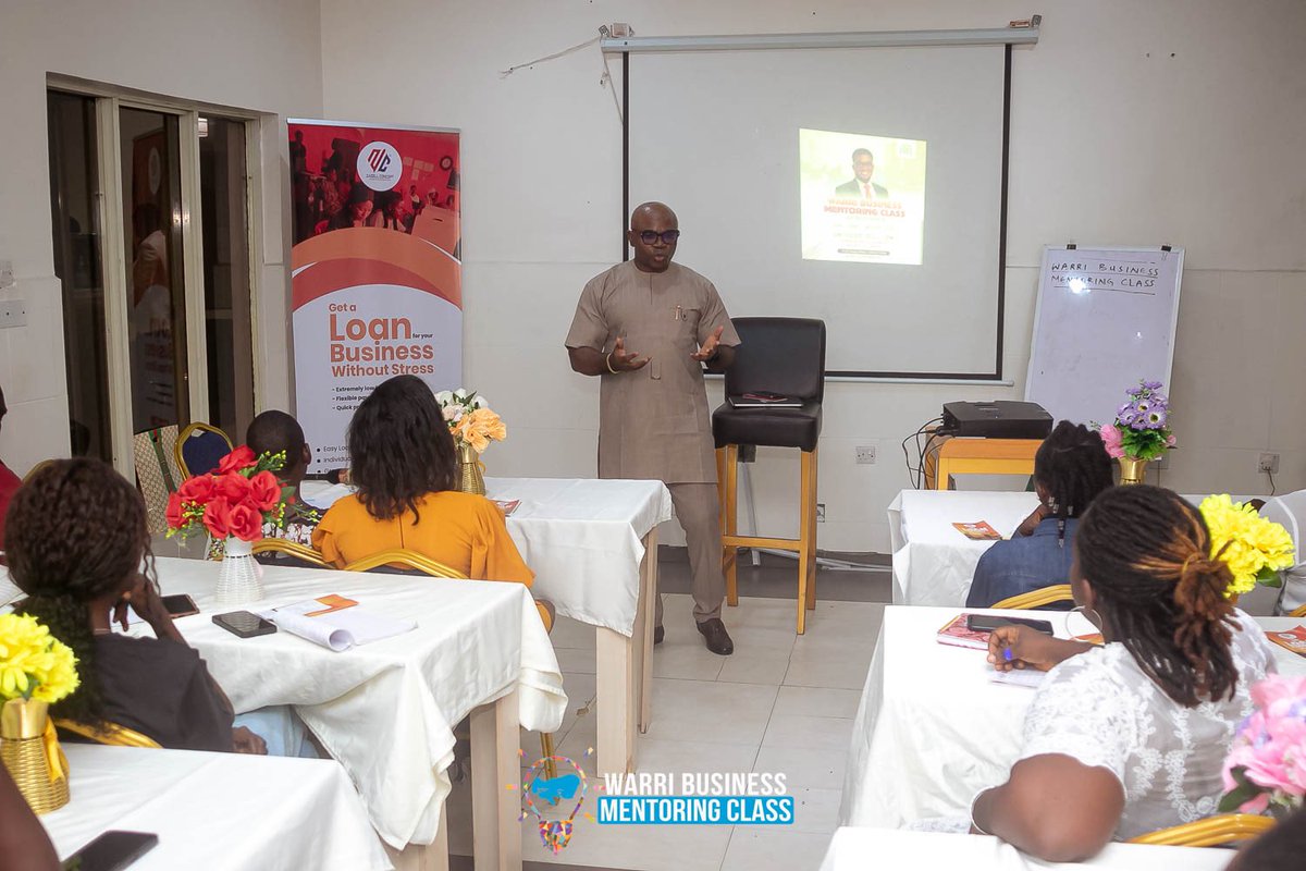 segunmanuel's tweet image. On Sunday I hosted the 3rd edition of the @warribusinessmentoringclass and it was an awesome time….

#warribusiness #enterprisedevelopment 
#businessdevelopmentsupport
