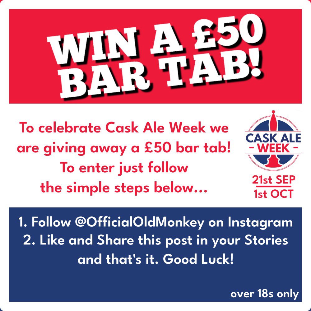 Competition closes tomorrow! #winbeer #caskaleweek <a href="/caskaleweek/">Cask Ale Week</a>
